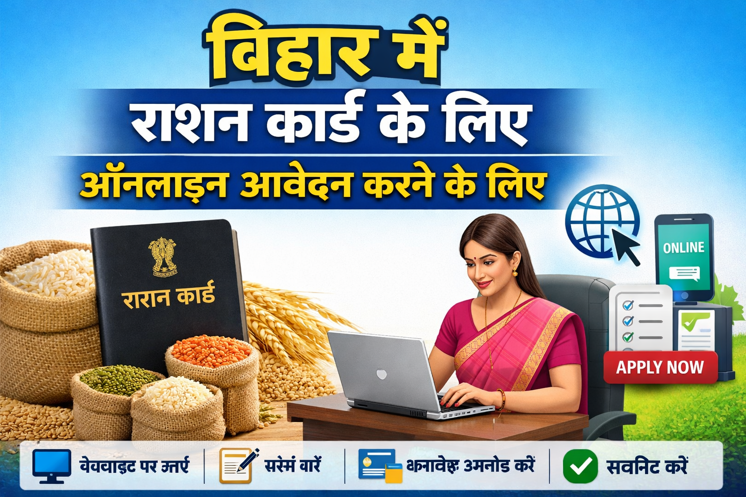 Ration Card Online in Bihar