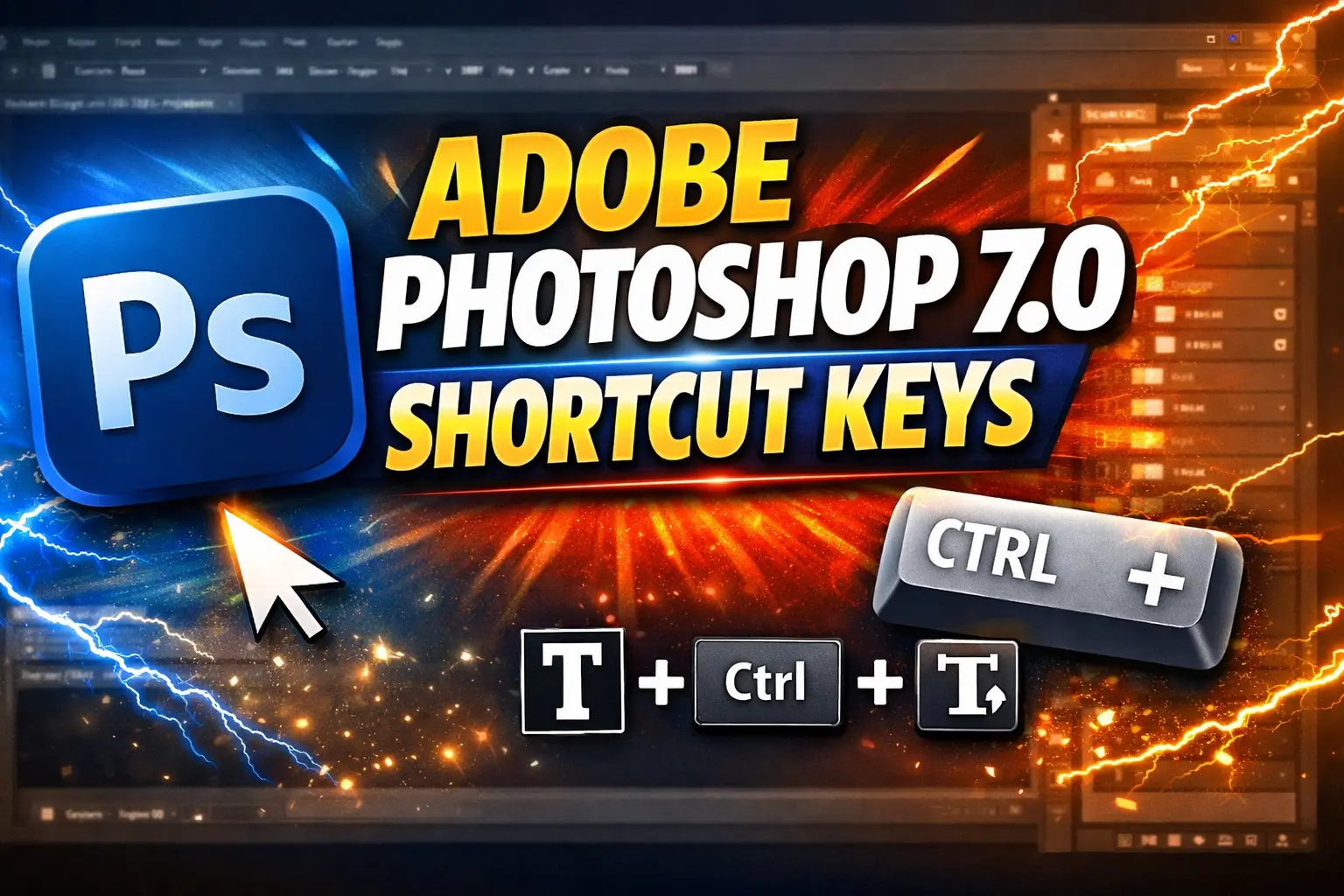 Photoshop 7.0 Shortcut Keys